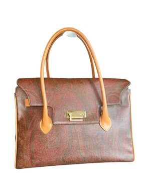 Etro Paisley Handbag EUC